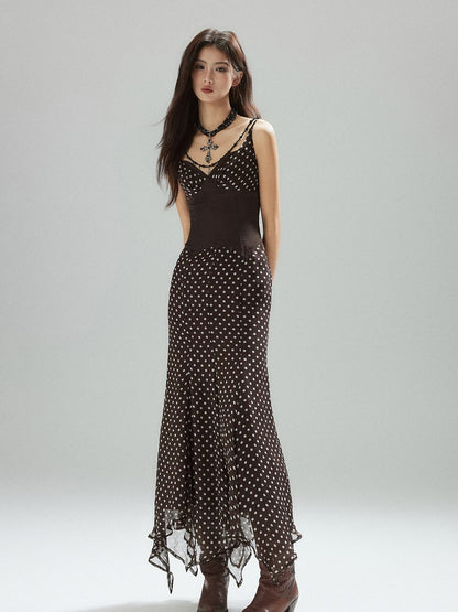 Low pixel Sexy V-neck Cami Waist Cinch Side Zipper Patchwork Viscose Women Mini Dresses