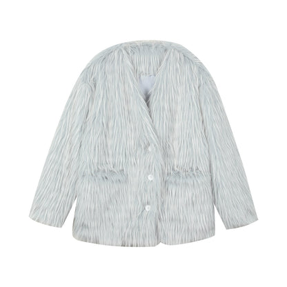 7Shiftin_Tie_Dye_Three_Button_Half_Collar_Womens_Commuter_Long_Sleeve_Cropped_Jackets_MISSTT