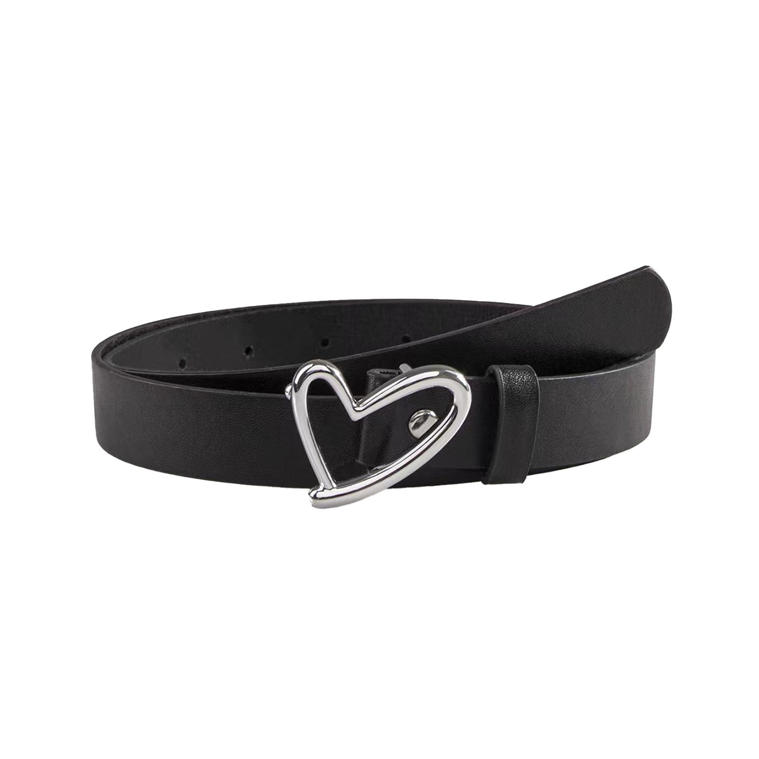 7Shiftin_Soft_Pu_Black_Minimalist_Versatile_Young_Women_Single_Loop_Waist_Belts_MISSTT