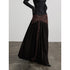 INDULGE_Shape_Retaining_Patchwork_Lined_Mid_Waist_Wool_Blend_Women_Burgundy_Maxi_Skirts_MISSTT
