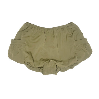 nit_alcove_High_Waist_Pockets_Elastic_Loose_Straight_Workwear_Stretch_Mid-Length_Shorts_MISSTT