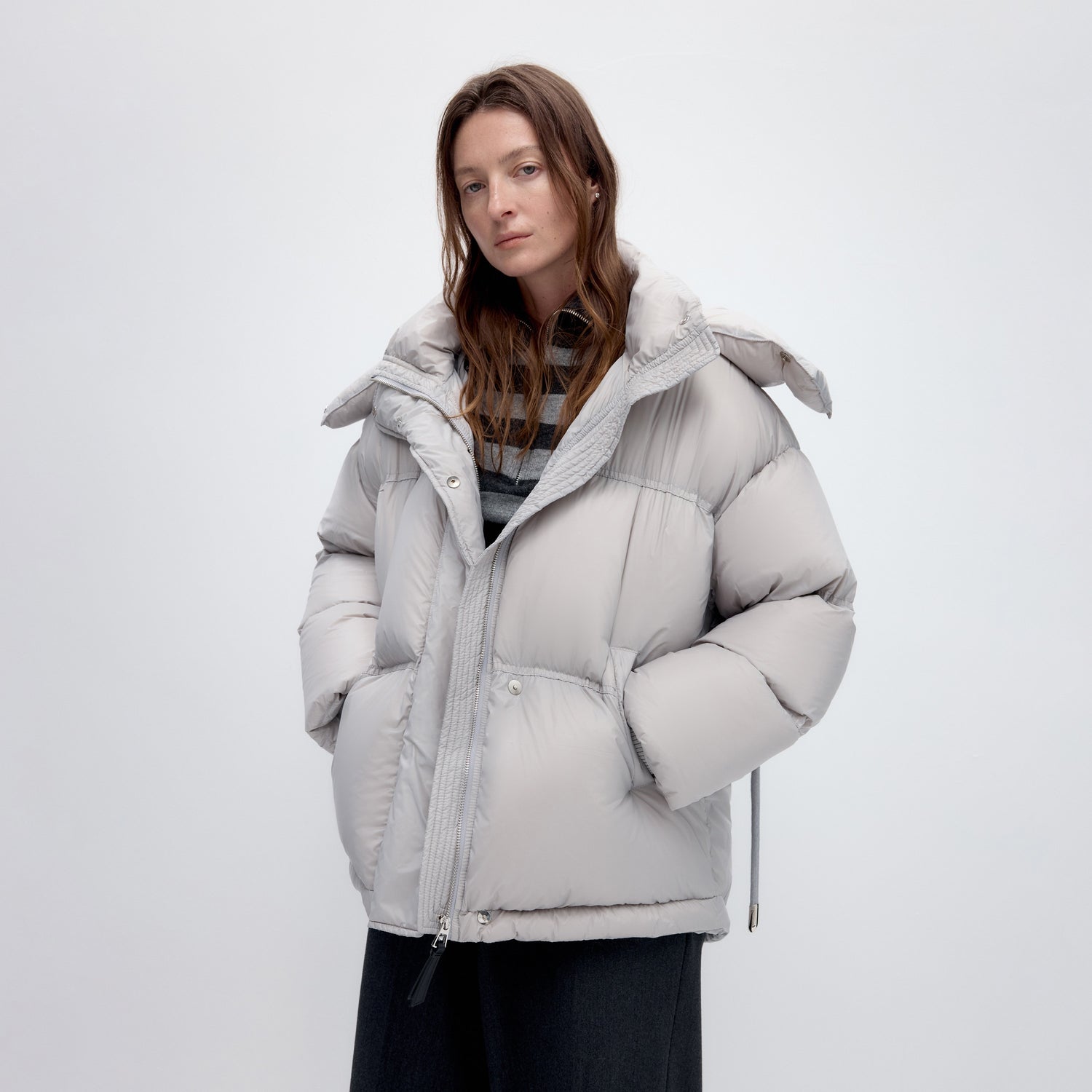 RUN_TO_THE_FUTURE_90_White_Duck_Down_Loose_Fit_Detachable_Hood_Midlength_Pocket_Down_Jackets_MISSTT