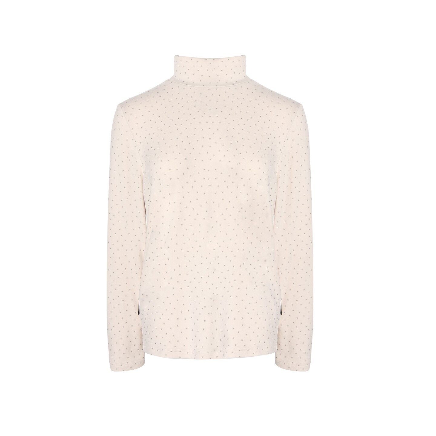NAPSNAPS_Star_Print_Brushed_Fleece_High_Neck_Women&