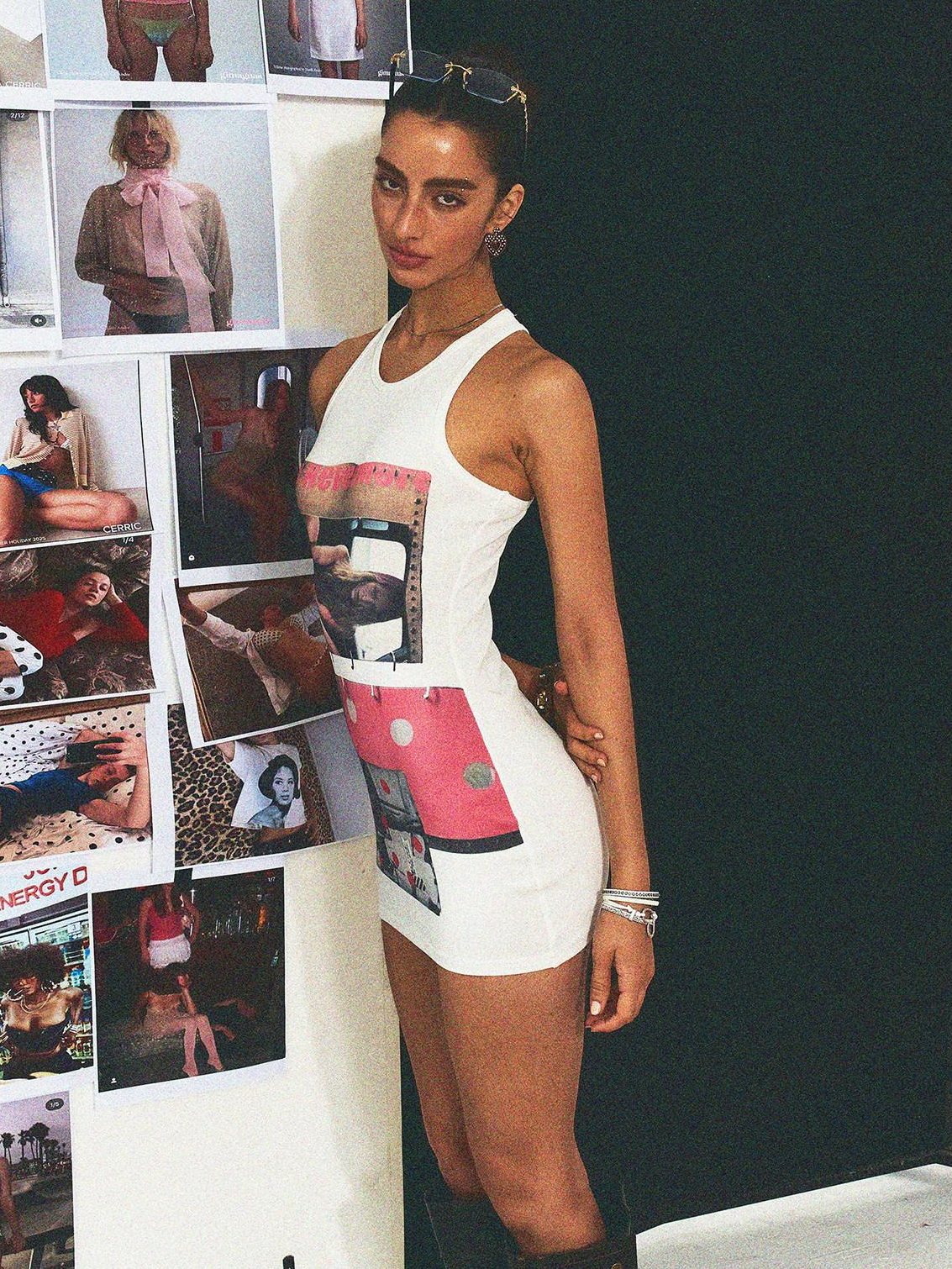 The NeverMore High Waist Cotton Blend Street Style Slim Fitted Citywalk White Mini Dresses