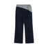 RUN TO THE FUTURE Durable Washed Denim Low Rise Loose Fit Casual Zip Fly Wide-Leg Jeans