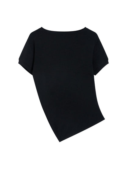 RUN TO THE FUTURE Breathable Modal Slim Fit Boat Neck Casual Women Solid Short Sleeve T-Shirts