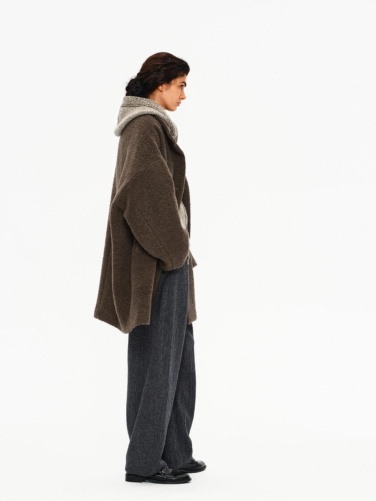 Northbutsouth Melange Drapey No Waistband Curved Leg Women&