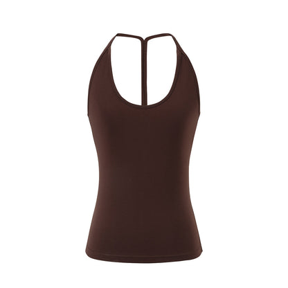 7Shiftin Layered Two Piece Casual Round Neck For Women Cami Coverup Long Sleeve T-Shirts