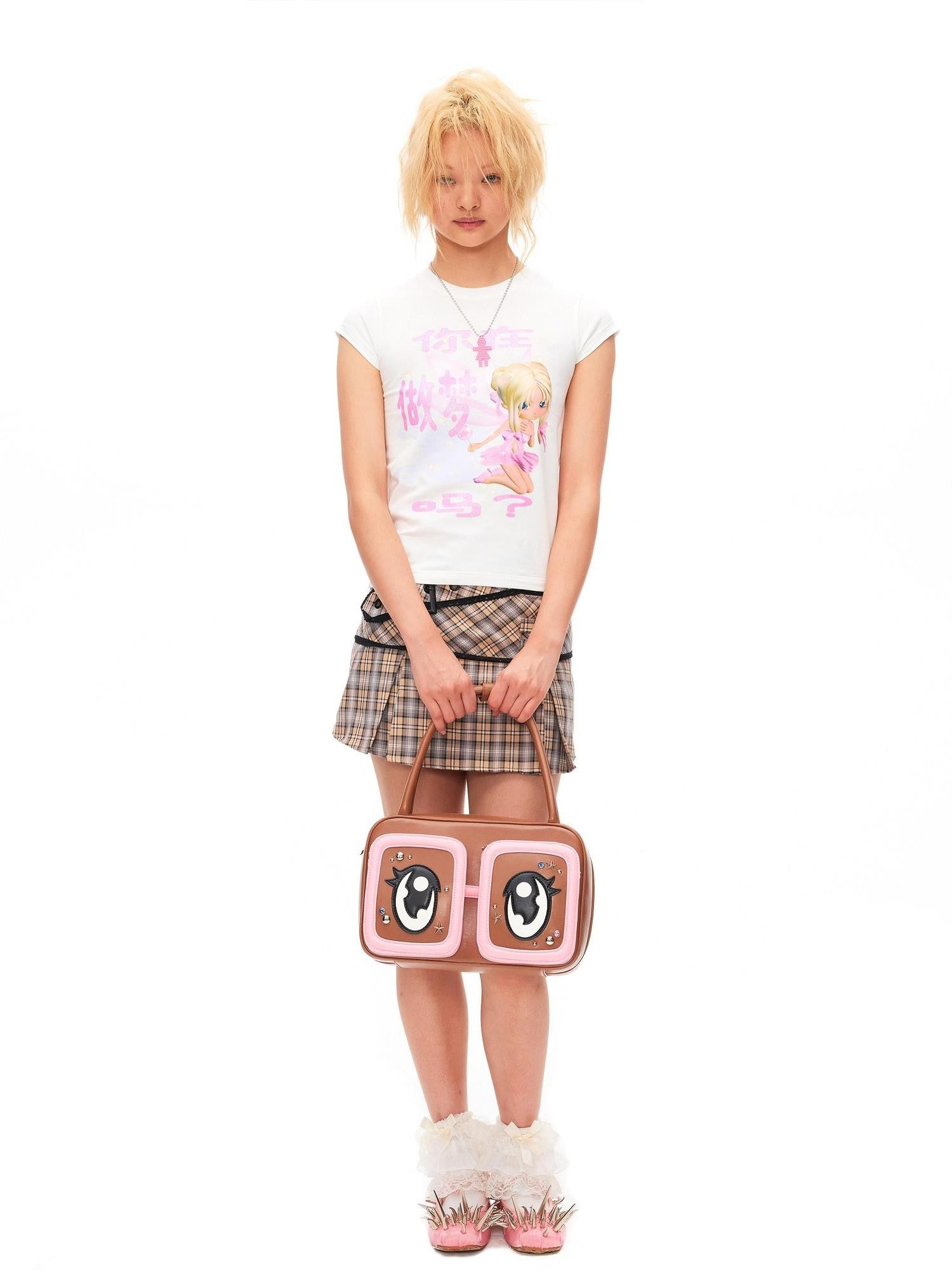 CFIERCE Multicolor Studded Human Figure Single Strand Women&