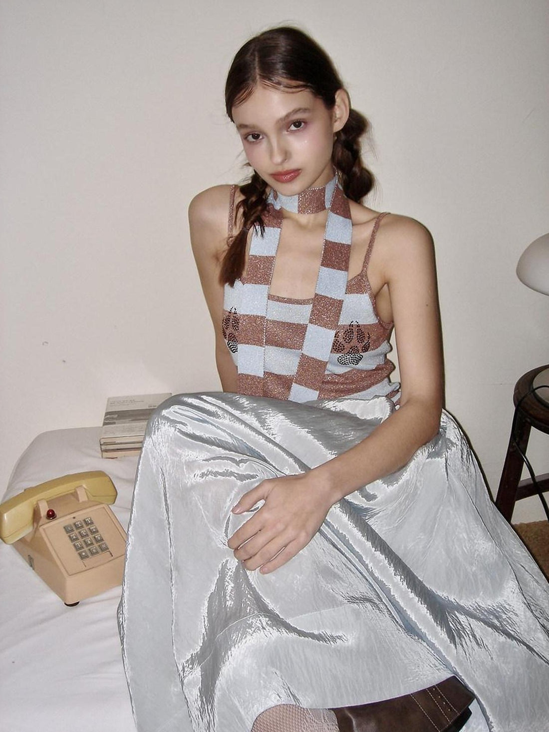 9rotic Original Design Light Blue Striped Spaghetti Strap Casual Everyday Mini Dresses