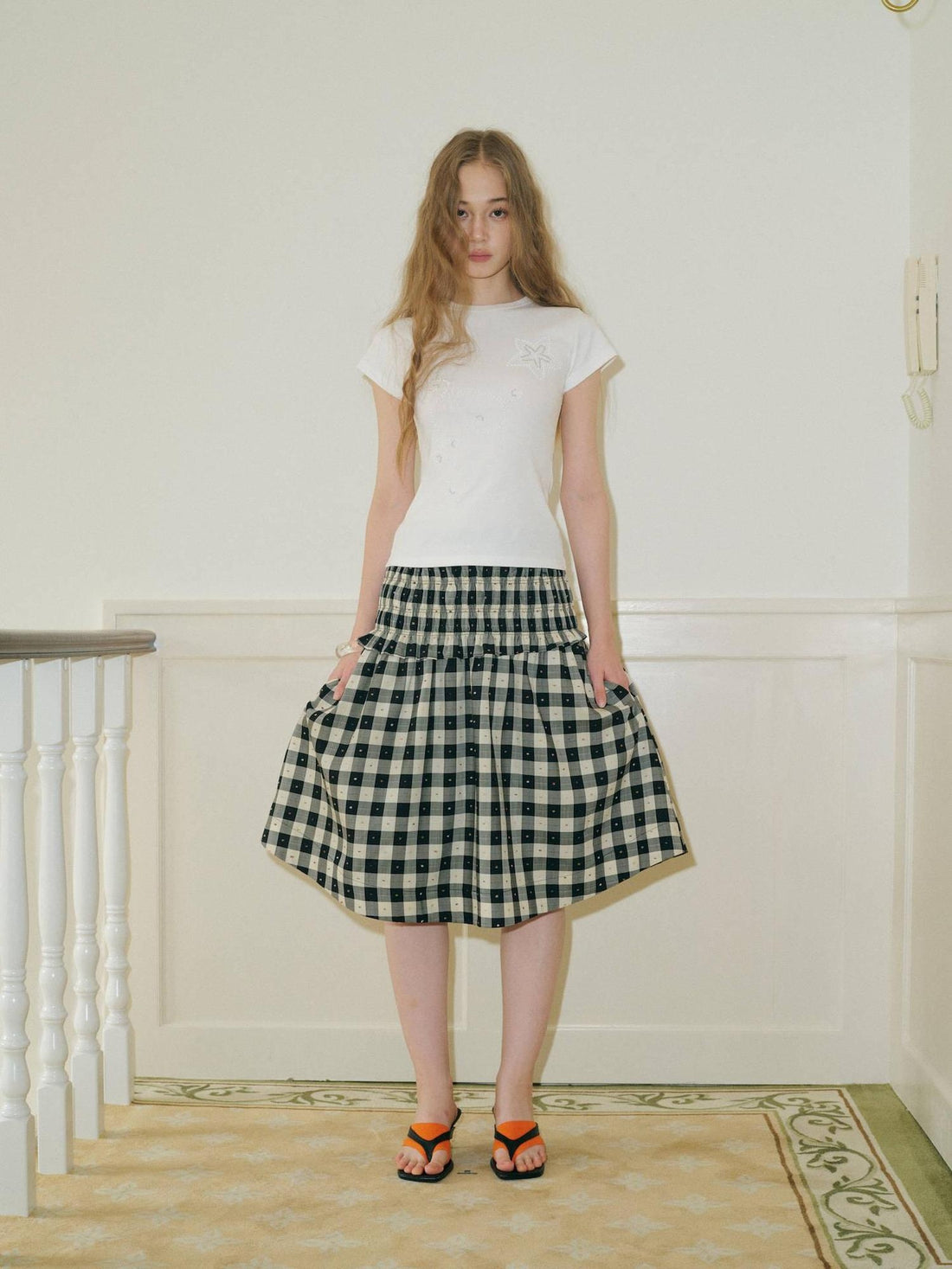 9rotic Ruched Tencel Stretch Lined Casual Mid Waist Young Women Black Tank Tops