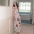 9rotic Vintage Floral Lace V-neck Women&