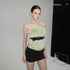 AE30_Saint_Leopard_Print_Green_Fuzzy_Spliced_Belted_Slim_Fit_High_Neck_Women&