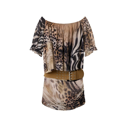 AE30_Saint_Leopard_Print_Ruched_Puff_Sleeve_Bodycon_Women&