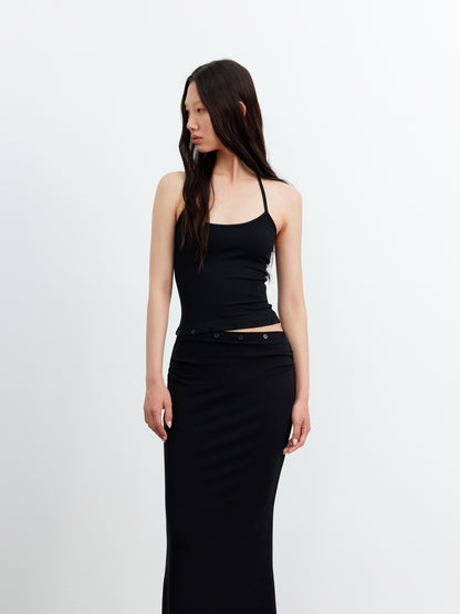 AFTADAWN 2-In-1 Modal Tank Dress With Detachable Lining