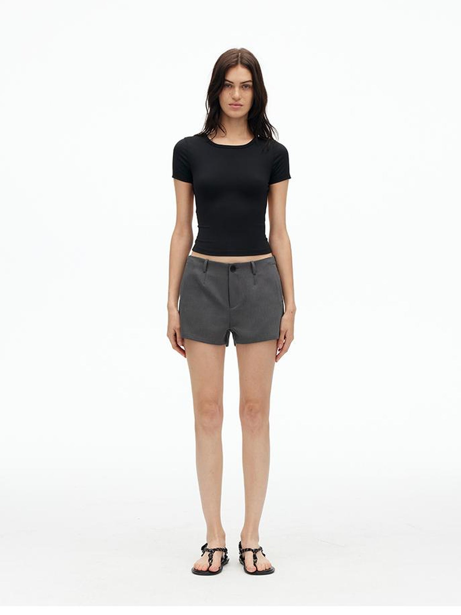 AFTADAWN Airy U Back Cooling U Neck Quick Dry Slim Fit Sports Top
