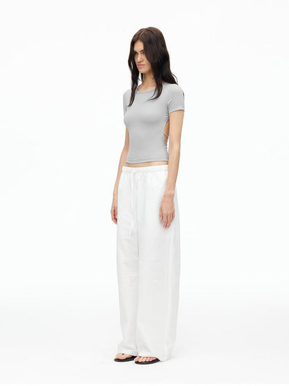 AFTADAWN Airy U Back Cooling U Neck Quick Dry Slim Fit Sports Top