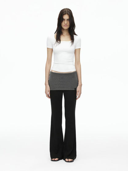 AFTADAWN Airy U Neck Motion Tee UV Cool Stretch Fit