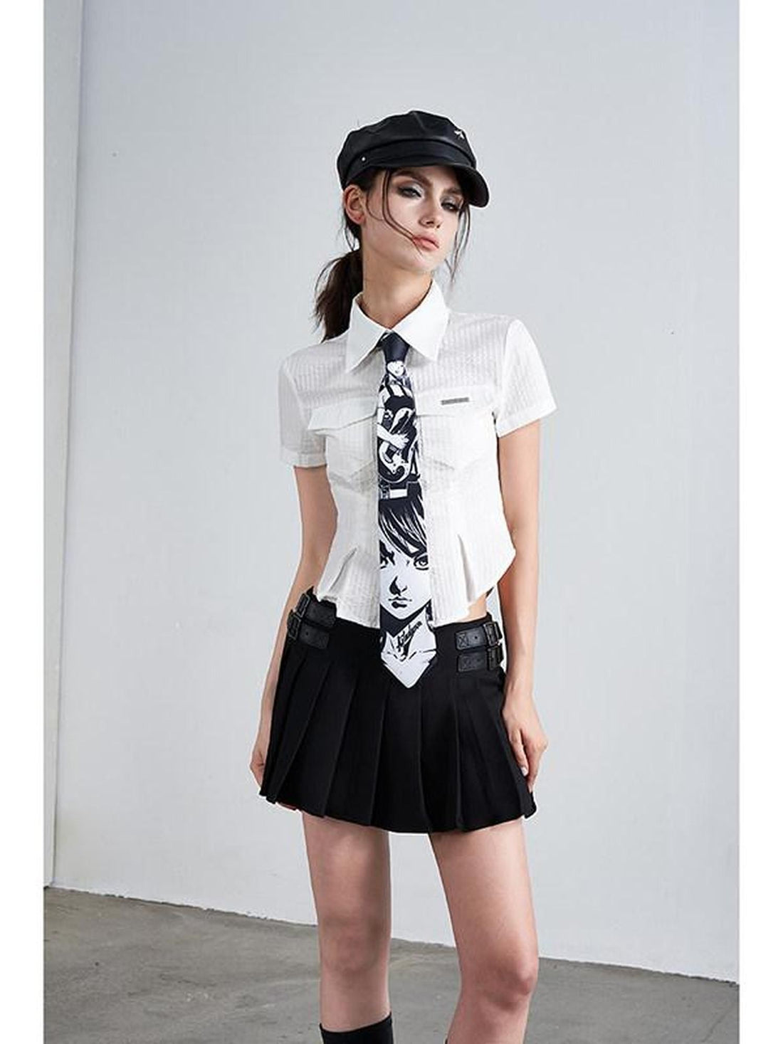 AFTADAWN Anime Subculture Rock Comic Print Original Niche Women&