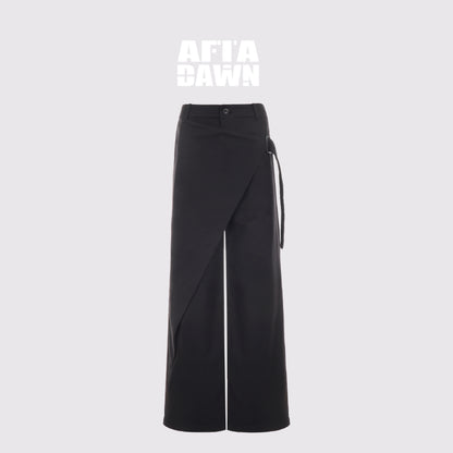 AFTADAWN_Asymmetric_Panel_Draped_Wool_Blend_Women&