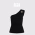 AFTADAWN_Backless_Asymmetric_One_Shoulder_Metal_Buckle_Slim_Fit_Women&