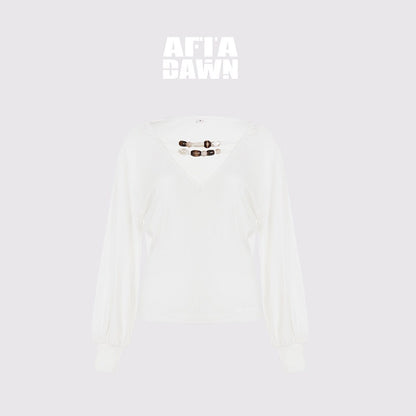 AFTADAWN_Beaded_Cutout_Deep_V_Women&