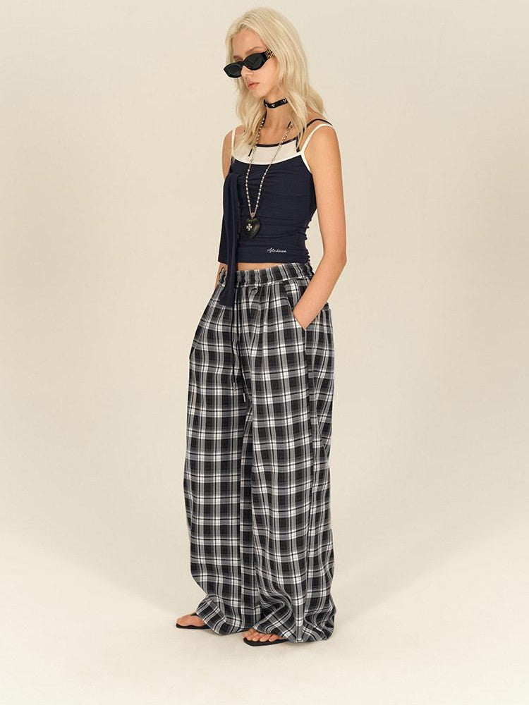 AFTADAWN Blue Spliced Faux Two Piece Tie Knit Formfitting Women&