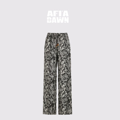 AFTADAWN_Botanical_Print_Beaded_Drawstring_Women&