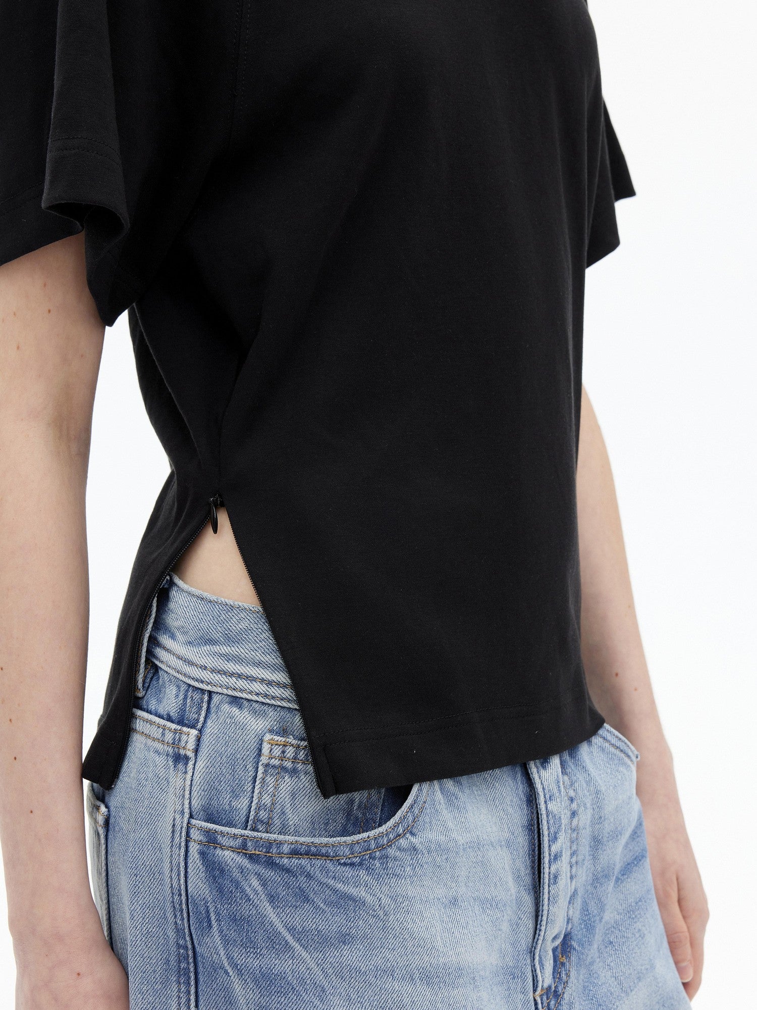 AFTADAWN Breathable Side Zip Waist Cinch Women&