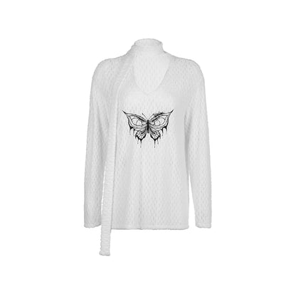 AFTADAWN_Butterfly_Embroidered_V-Neck_Sweater_MISSTT
