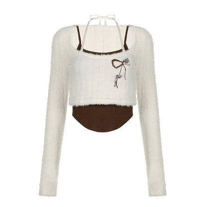 AFTADAWN_Butterfly_Embroidery_Glitter_Bow_Bat_Sleeve_Women&