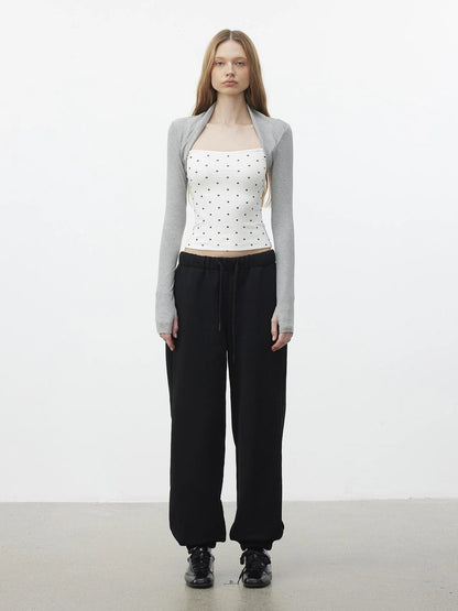 AFTADAWN Classic Relaxed Fit Fleece Lined Cuffed Sweatpants Pants