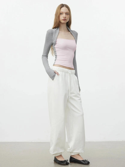 AFTADAWN Classic Relaxed Fit Fleece Lined Cuffed Sweatpants Pants