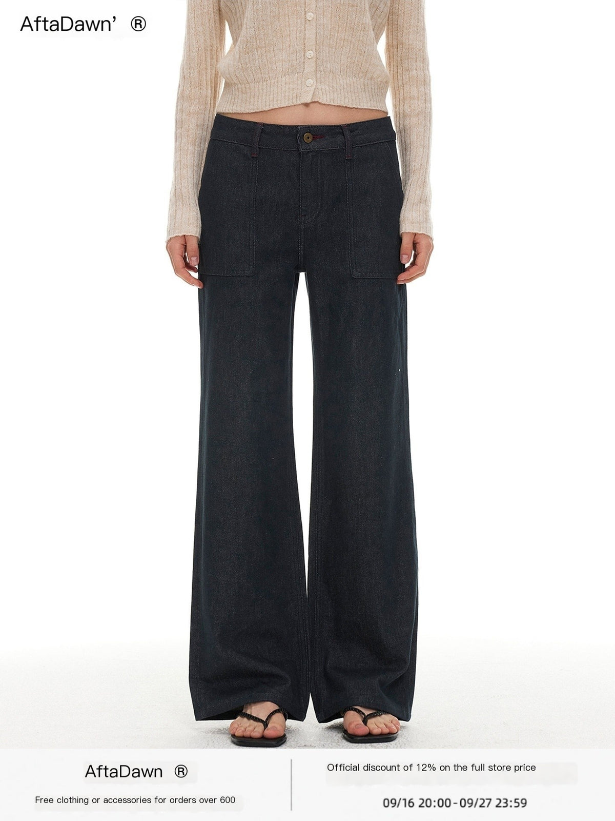 AFTADAWN_Classic_Retro_Low_Rise_Straight_Cotton_Women&