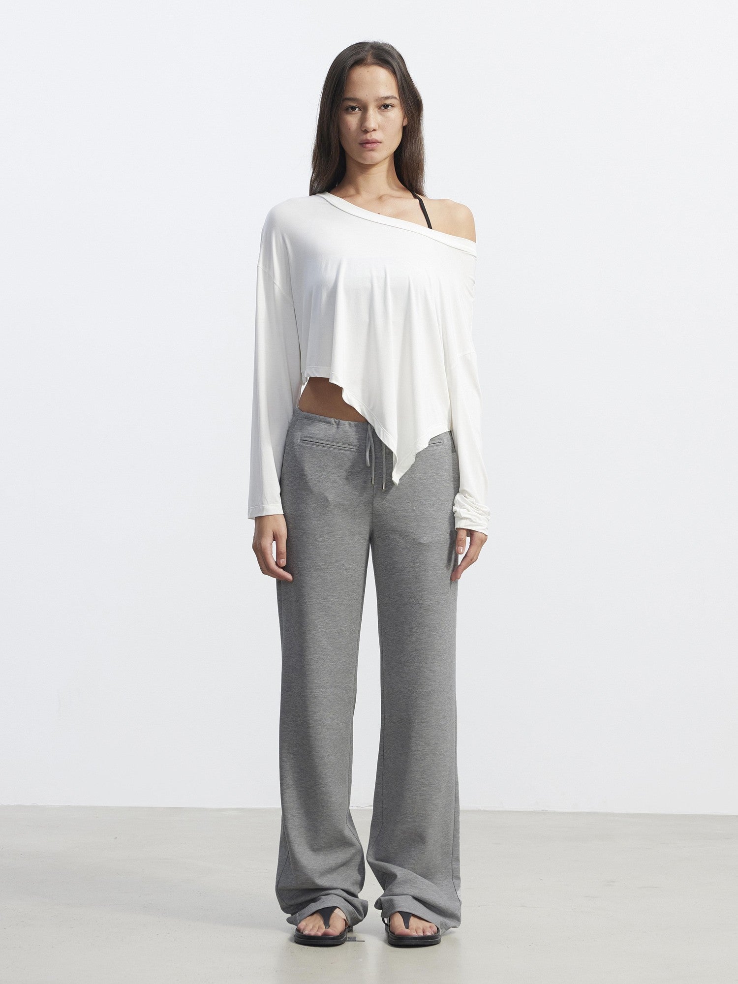 AFTADAWN Cloudlike Drawstring Elastic Waist Invisible Pockets Women&