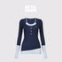 AFTADAWN_Colorblock_Faux_Two_Piece_Henley_Women&