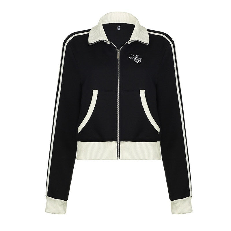 AFTADAWN_Colorblock_Letter_Embroidered_Fleece_Women&