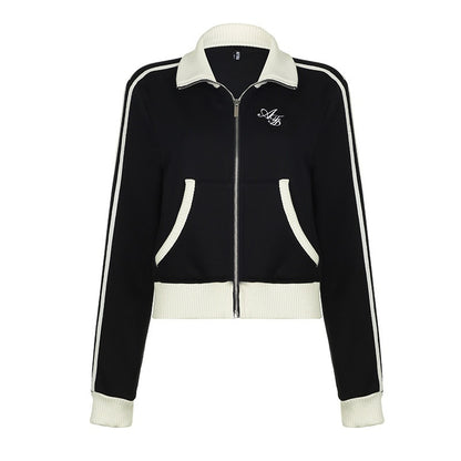 AFTADAWN_Colorblock_Letter_Embroidered_Fleece_Women&