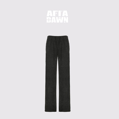 AFTADAWN_Colorblock_Stripe_Elastic_Waist_Pocket_Women&