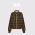 AFTADAWN_Contrast_Leather_Collar_Embroidered_Reversible_Plaid_Women&