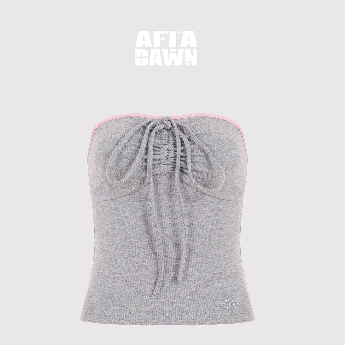 AFTADAWN_Contrast_Ruched_Halter_Bandeau_Women&