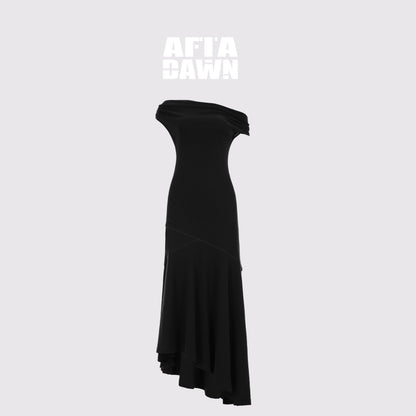 AFTADAWN_Convertible_Off_Shoulder_Slim_A_Line_Women&