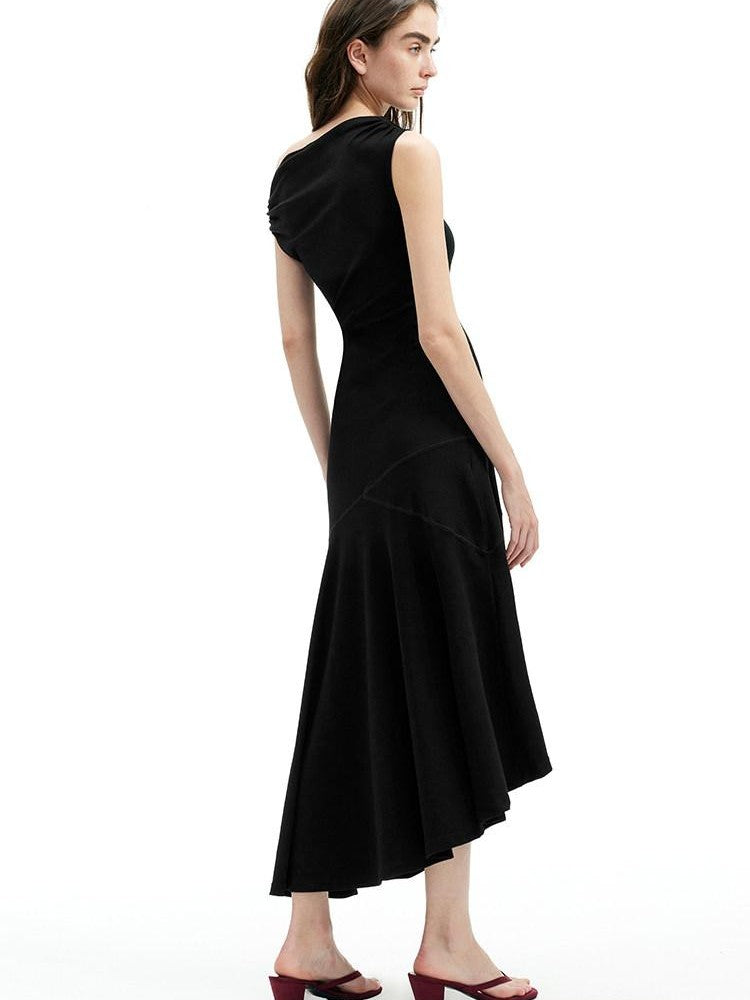 AFTADAWN Convertible Off Shoulder Slim A Line Women&