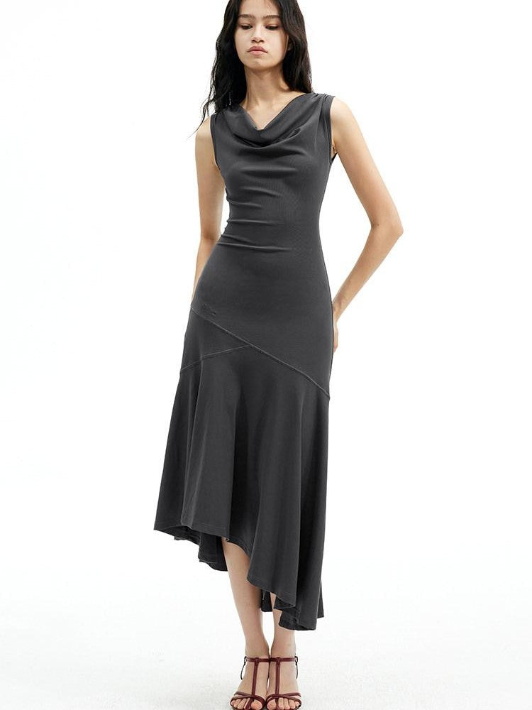 AFTADAWN Convertible Off Shoulder Slim A Line Women&