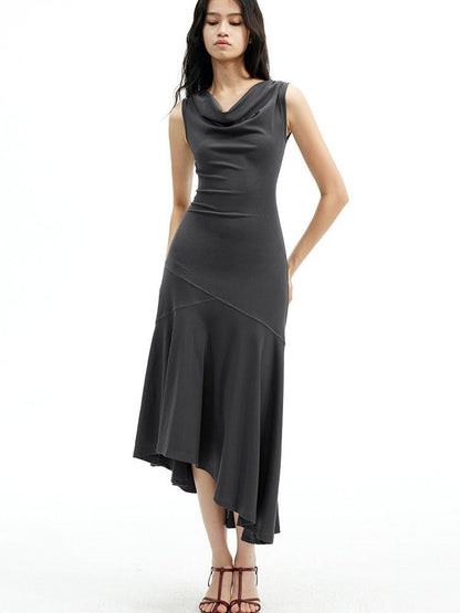 AFTADAWN Convertible Off Shoulder Slim A Line Women&