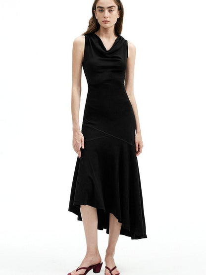 AFTADAWN Convertible Off Shoulder Slim A Line Women&