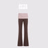 AFTADAWN_Cool_Feel_V-neck_Long_Sleeve_Mesh_Top_With_Contrast_Trim_And_Flared_Trousers_Set_MISSTT