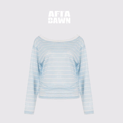 AFTADAWN_Cropped_Colorblock_Stripe_Boat_Neck_Women&