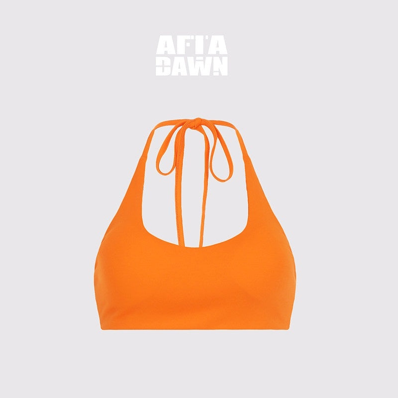 AFTADAWN_Cropped_U_Neck_Halter_Tie_Padded_Modal_Yoga_Women&
