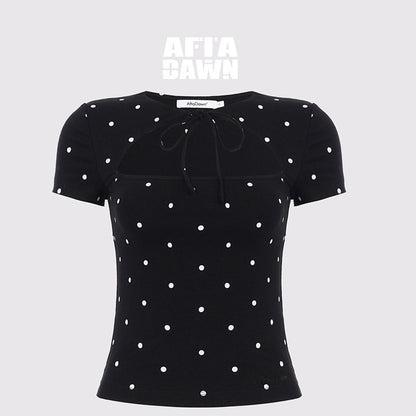 AFTADAWN_Cutout_Tie_Waist_Slim_Women&